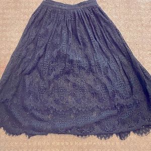 LA FEMME EN NOIR SOUTHERN GOTHIC SKIRT